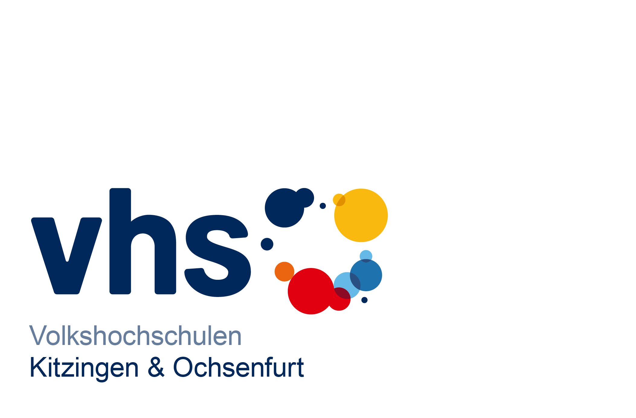 Logo vhs Kitzingen und Ochsenfurt
