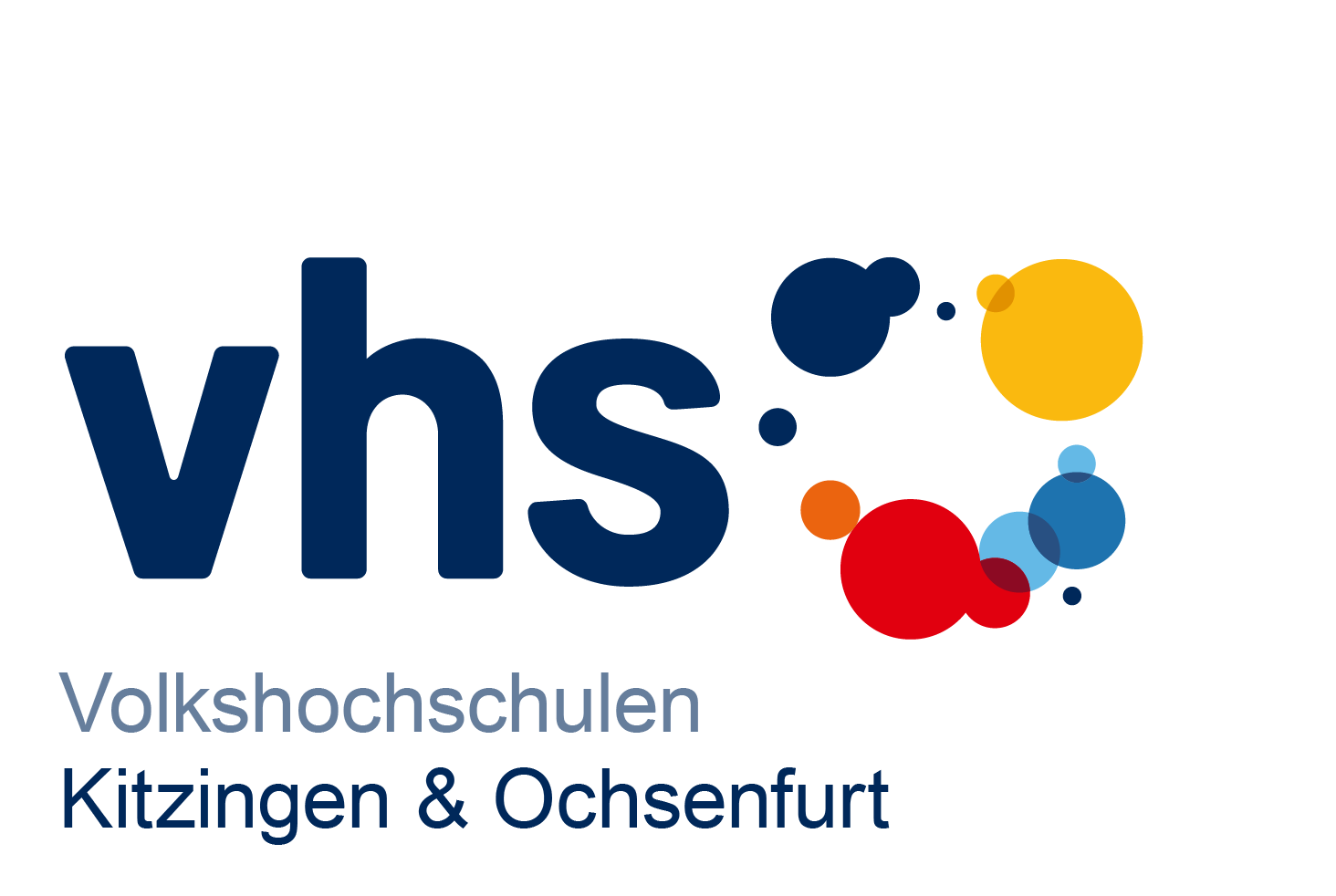 Logo vhs Kitzingen und Ochsenfurt